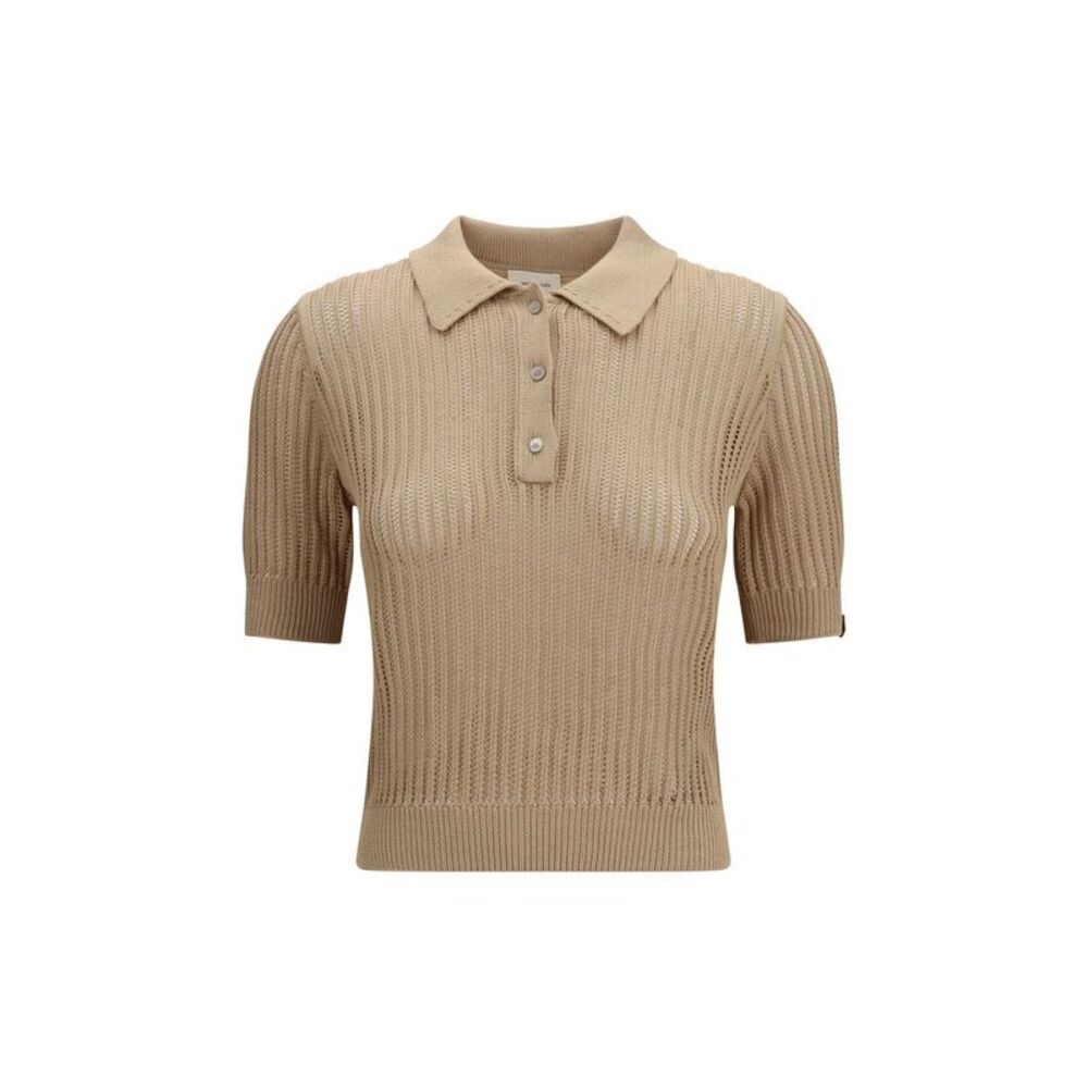 Jacob Cohen Beige Cotton Polo Women's Shirt